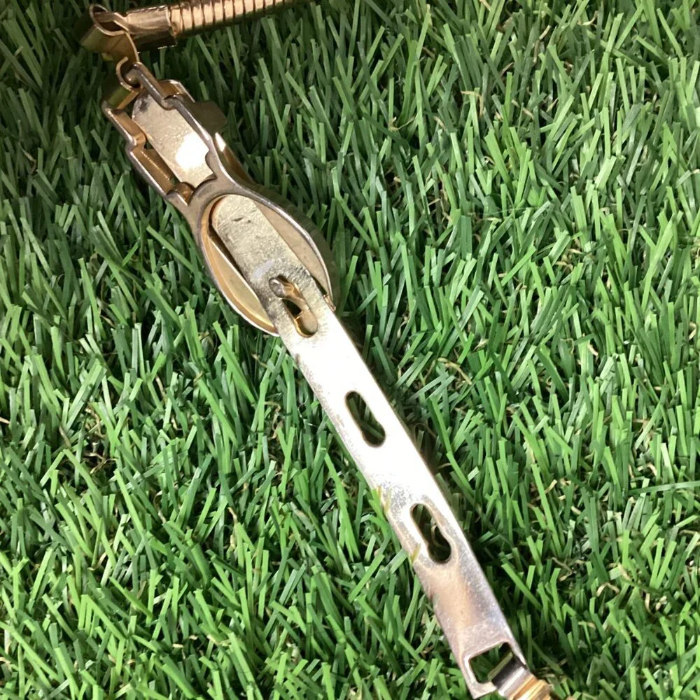 Vintage Gold Thing Belt w/ Hook Buckle S 27